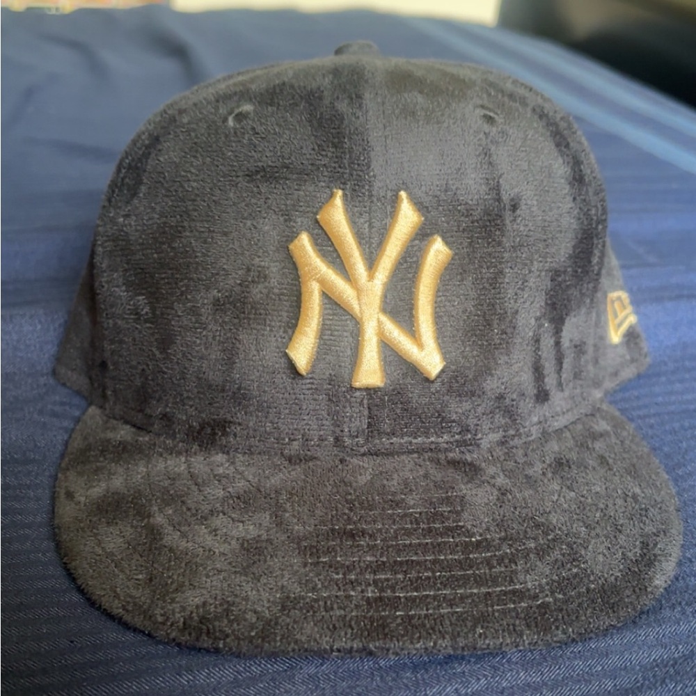 New Era Brown and Gold Hat with Iconic Logo